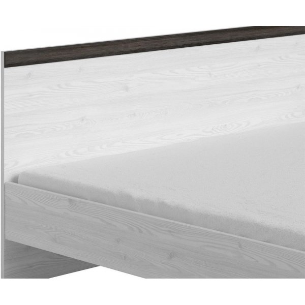 Salvador sängyn runko 160x200 cm - Musta/valkoinen + Huonekalujen tekstiilien hoito Salvador sängyn runko 160x200 cm - Musta/valkoinen + Huonekalujen tekstiilien hoito