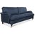 Howard London Premium 3-istuttava suora sohva - Sininen