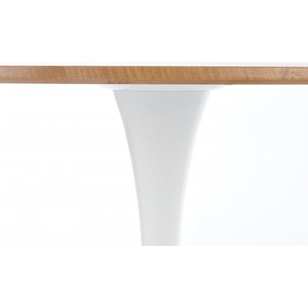 Ruokapyt tammi/valkoinen 80 cm - Sumner + Huonekalujen tekstiilien puhdistus