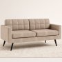 Sohva 3-istuttava 187 cm - Beige