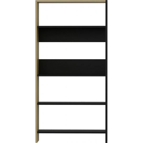Tiran kirjahylly - antrasiitti/tammi/musta