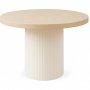 Ruokailuryhm 4 tuolin ja ruokapydn kanssa 122 cm beige/musta - Merca/Pino