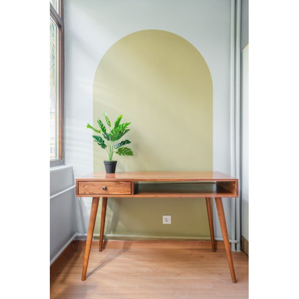 Kellopöytä 110x59 cm - pähkinä Kellopöytä 110x59 cm - pähkinä