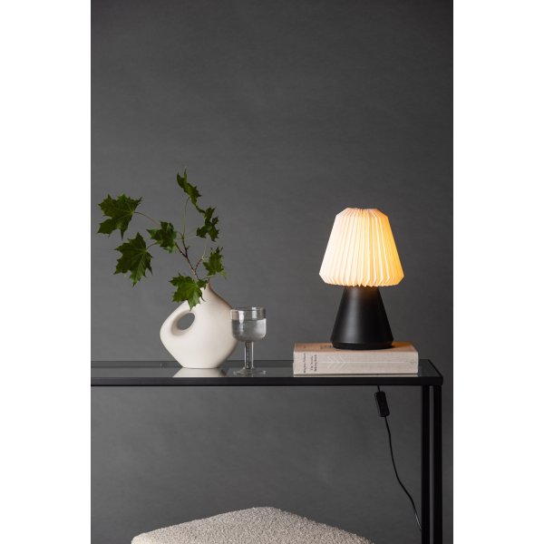 Fj�llen p�yt�valaisin - musta/valkoinen