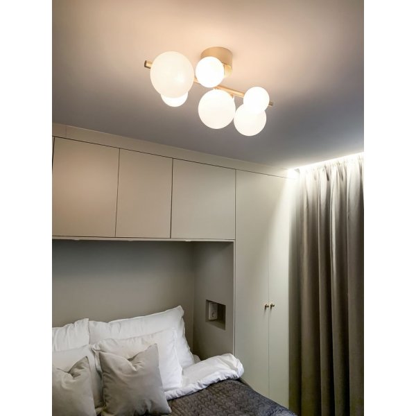 Molekyyliplafoni - Matta messinki/valkoinen Molekyyliplafoni - Matta messinki/valkoinen