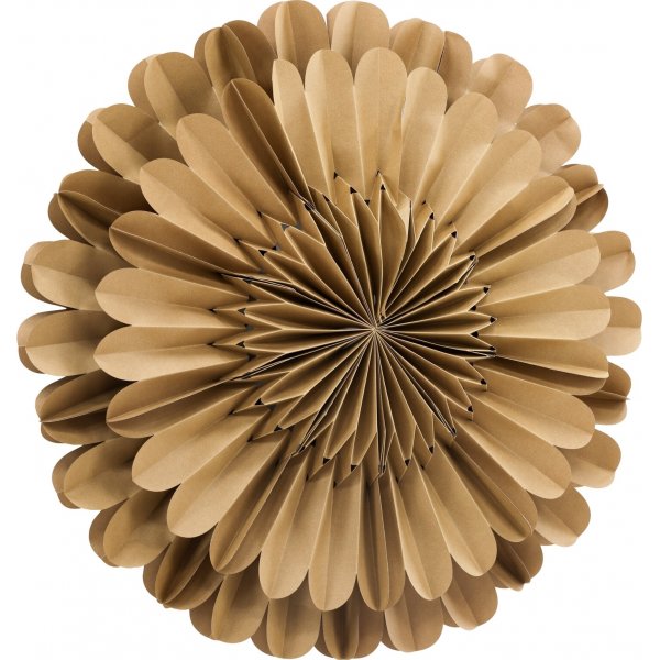 J�rvs�n Advent Star - ruskea/valkoinen