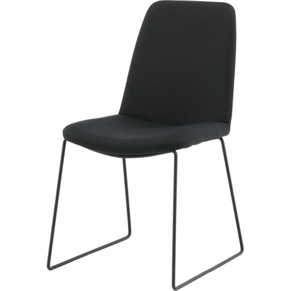 Minnie ruokapöydän tuoli - Musta kangas Minnie ruokapöydän tuoli - Musta kangas