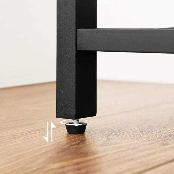 Bruce keittin hylly - ruskea/musta