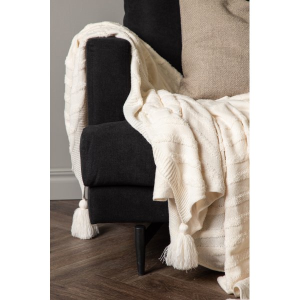 Pleedi 130x170 cm - Valkoinen Pleedi 130x170 cm - Valkoinen