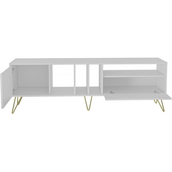 Mistico TV-taso - Valkoinen/kulta Mistico TV-taso - Valkoinen/kulta