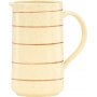 Kutie kannu 13 cm - beige/ruskea