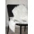 Katy-taitos 60 x 90 cm - Valkoinen lampaannahkajljitelm