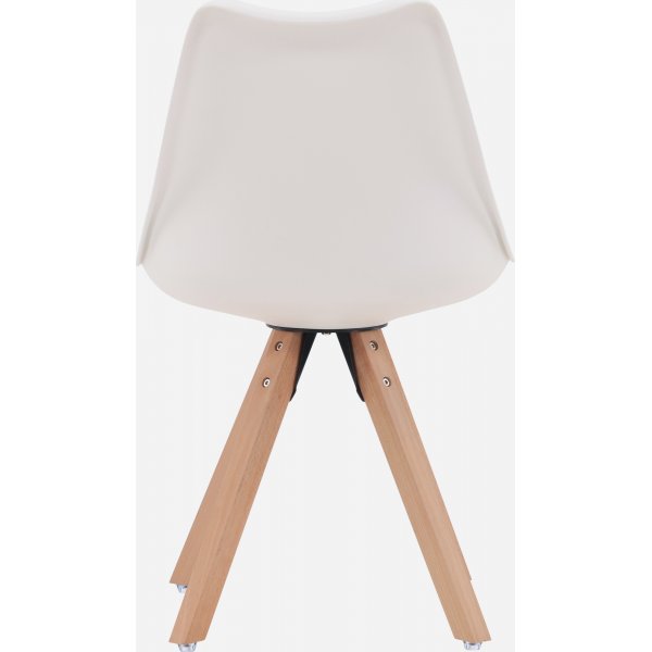 Zeno ruokapöydän tuoli - Natural/valkoinen Zeno ruokapöydän tuoli - Natural/valkoinen