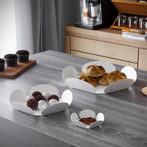 Rodoksen koriste-astia - valkoinen Rodoksen koriste-astia - valkoinen