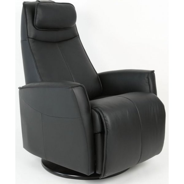 Hjellegjerde LOFT mekanisminojatuoli (sähköinen) - Musta täysnahka Hjellegjerde LOFT mekanisminojatuoli (sähköinen) - Musta täysnahka