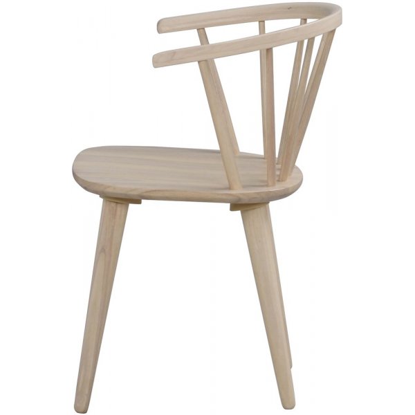 PiPi ruokailuryhmä, pyöreä ruokapöytä Ø150 cm sis. 4 Dalsland runkotuolia - Whitewash + 4.00 x Tuolin tyyny PiPi ruokailuryhmä, pyöreä ruokapöytä Ø150 cm sis. 4 Dalsland runkotuolia - Whitewash + 4.00 x Tuolin tyyny