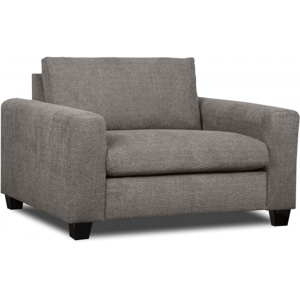 Vitskr nojatuoli loveseat - harmaa