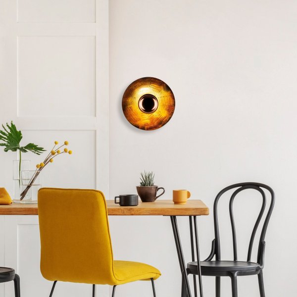 Kurt seinävalaisin Ø28 cm - Kupari Kurt seinävalaisin Ø28 cm - Kupari