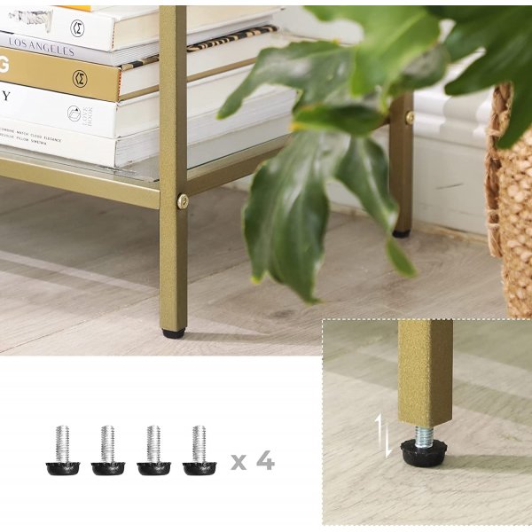 Kristin konsolipöytä 100 x 30 cm - Kulta Kristin konsolipöytä 100 x 30 cm - Kulta