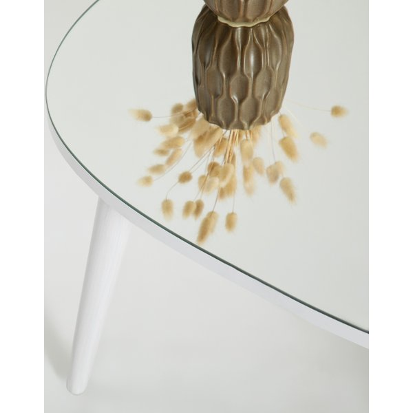 Gusto sohvapöytä 75 x 55 cm - Valkoinen Gusto sohvapöytä 75 x 55 cm - Valkoinen