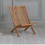 Shelby teak nojatuoli taitettava kokoontaitettava tuoli