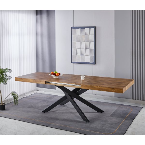 Alfred-ruokapöytä, jatkettava 160-240 cm - Puu Alfred-ruokapöytä, jatkettava 160-240 cm - Puu