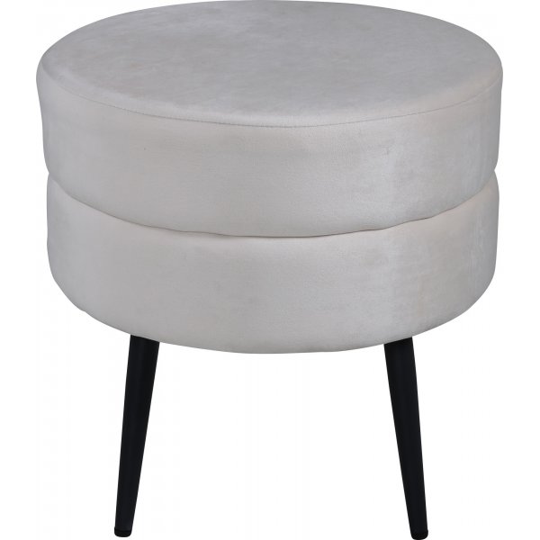 Mariana pouf - beige sametti