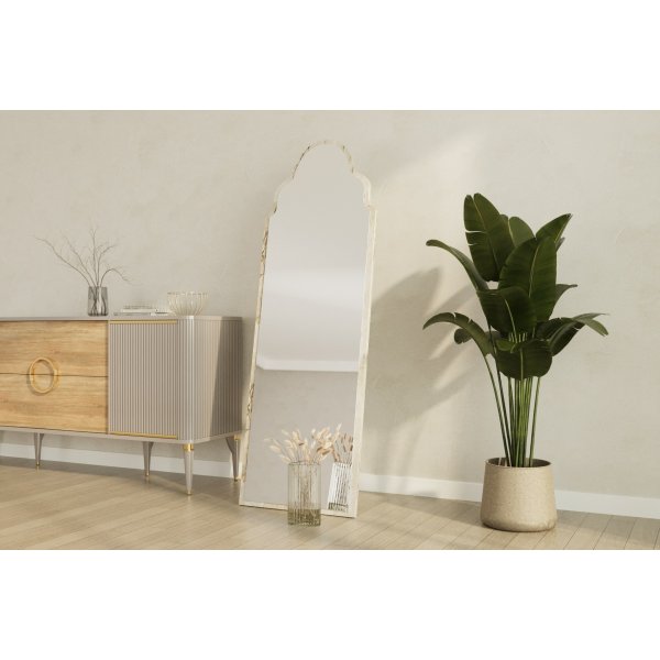 Samaran lattiapeili - Valkoinen marmori Samaran lattiapeili - Valkoinen marmori