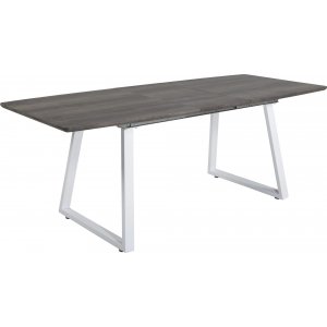 Hallsberg ruokapöytä 160-200 cm - Tammi/valkoinen Hallsberg ruokapöytä 160-200 cm - Tammi/valkoinen