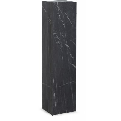 Kivijalusta 90 cm - Musta marmori (laminaatti)
