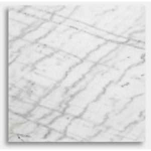 Valkoinen marmorilevy - 55x55x55 cm