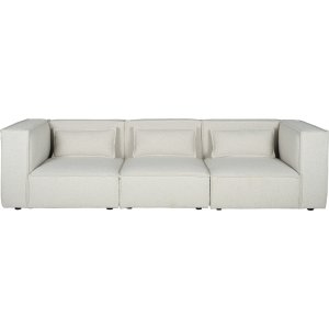 Nees modulaarinen bouclé-sohva - 3-istuttava bouclé-sohva Nees modulaarinen bouclé-sohva - 3-istuttava bouclé-sohva