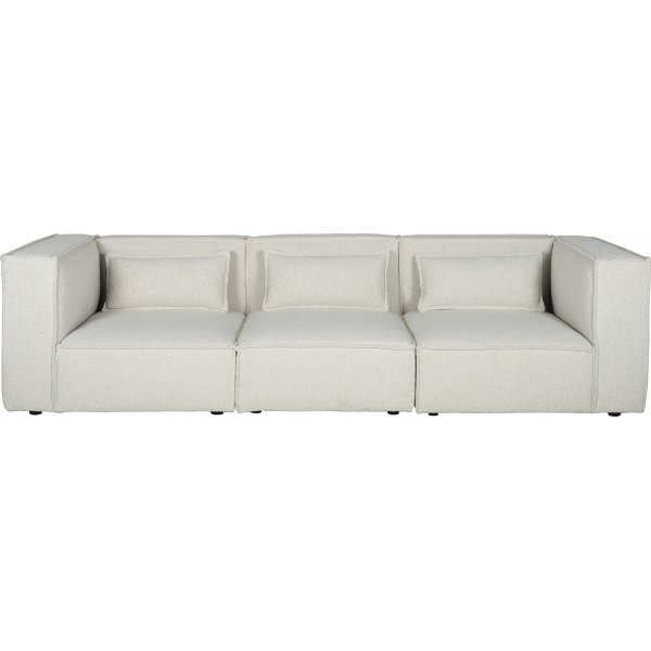 Nees modulaarinen boucl-sohva - 3-istuttava boucl-sohva