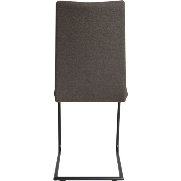 Lina ruokatuoli - Tummanruskea boucle-kangas Lina ruokatuoli - Tummanruskea boucle-kangas