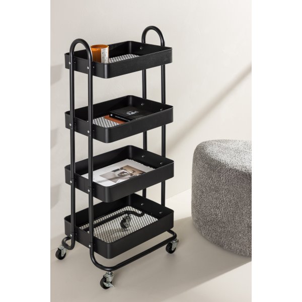 Manaus hylly - musta Manaus hylly - musta