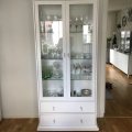 Asiakaskuva Paris-vitriinikaappi - valkoinen