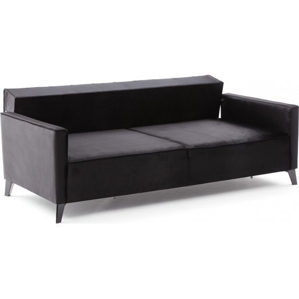 3-istuttava vuodesohva - Musta 3-istuttava vuodesohva - Musta