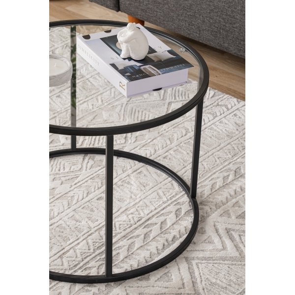 Spree sohvapöytä Ø60 cm - Musta Spree sohvapöytä Ø60 cm - Musta