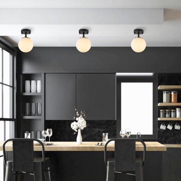 Atlas kattovalaisin 10210 - Musta/antiikki/valkoinen Atlas kattovalaisin 10210 - Musta/antiikki/valkoinen