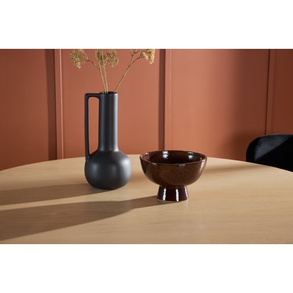 Copenhagen ruokap�yt� �140 cm - Whitewash/musta