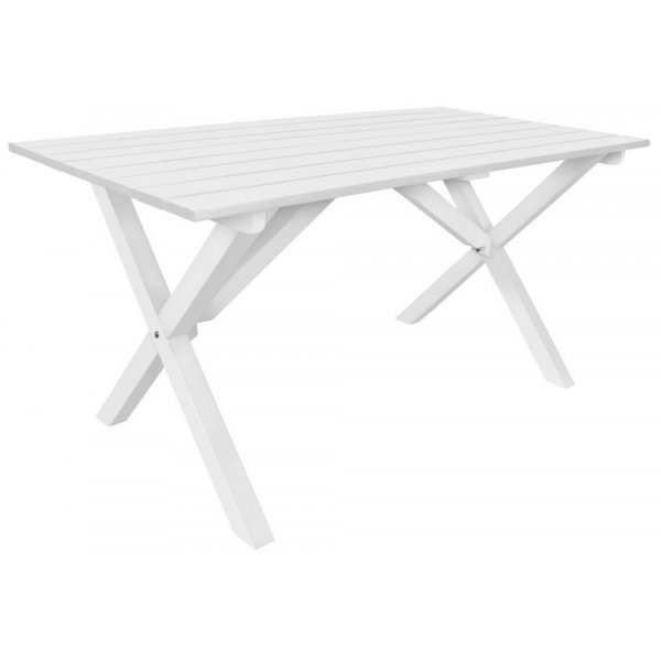 Ruokapyt Scottsdale 150 cm - Valkoinen