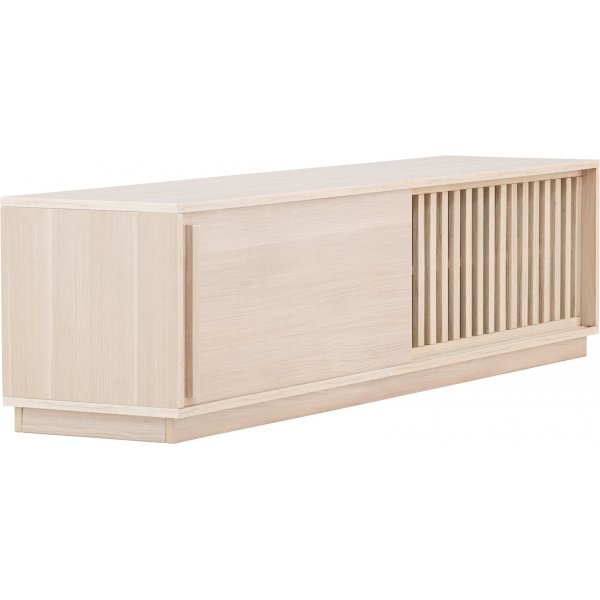 Lugo TV-taso - Valkoiseksi maalattu