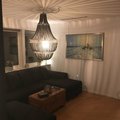 Asiakaskuva Kattokruunu Signum pallovalaisin XL 110 cm (mustat puupallot)