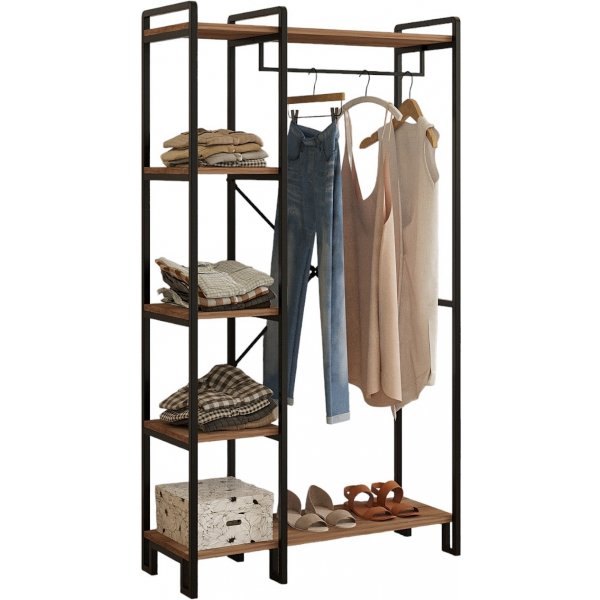 Rex aulakalusteet - mänty/musta Rex aulakalusteet - mänty/musta