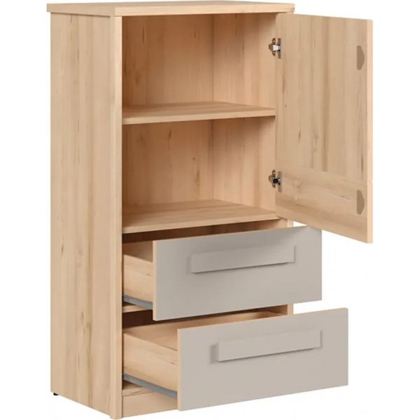 Namek lipasto - pykki/valkoinen/harmaa