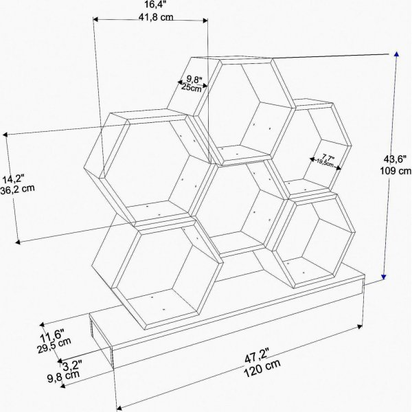 Cicek kirjahylly - musta/tammi Cicek kirjahylly - musta/tammi