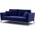 Jade 2-istuttava sohva - sininen