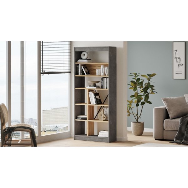 Luvio kirjahylly 19 - tammi/hopea Luvio kirjahylly 19 - tammi/hopea