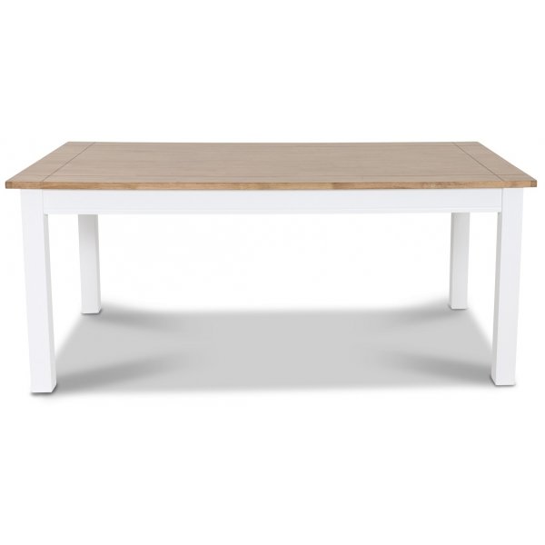 Skagen-sohvap�yt� 180 cm - Valkoinen/tammipetsaus