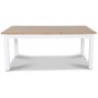 Skagen-sohvapyt 180 cm - Valkoinen/tammipetsaus